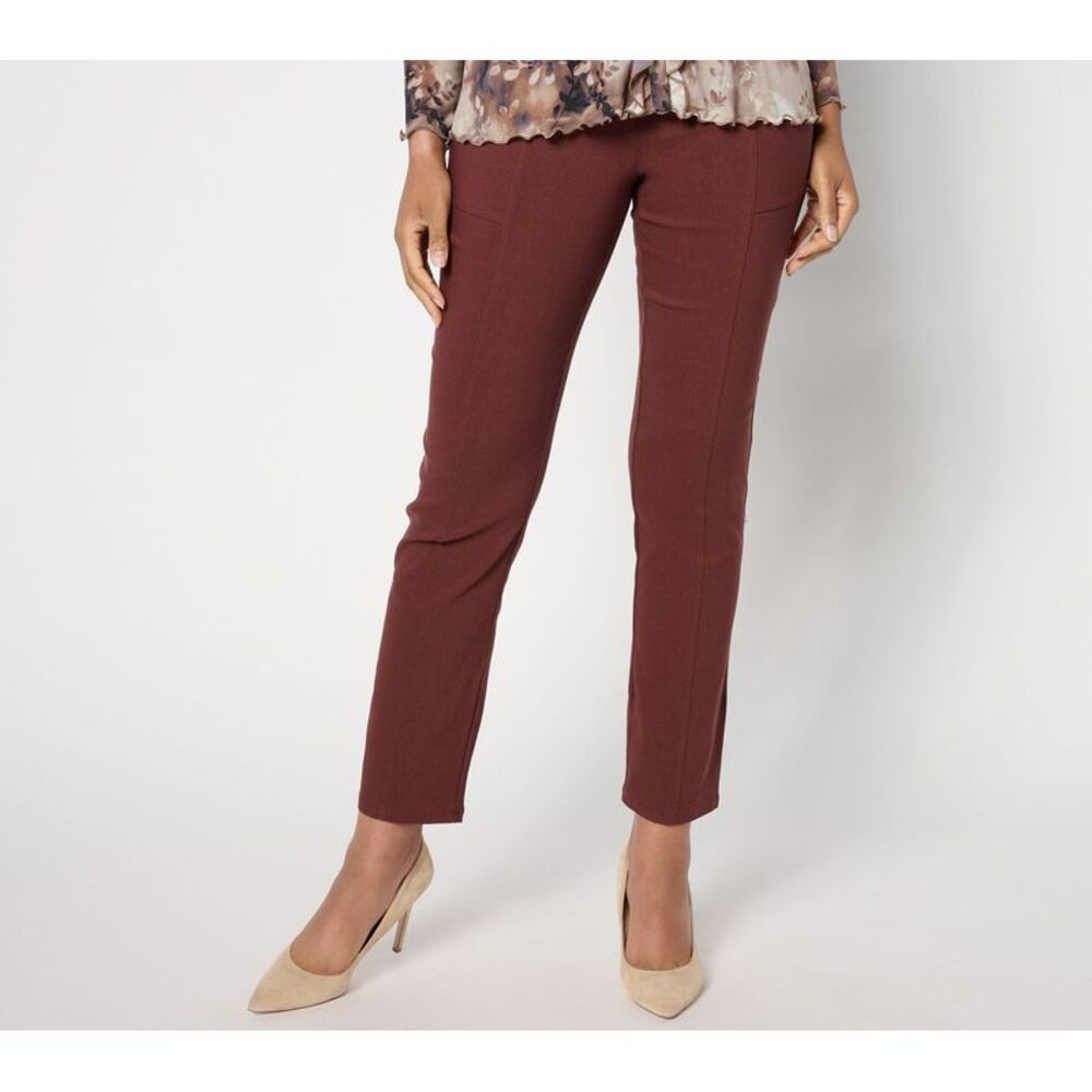 Sorbus Women's Pants Sz 16 AnyWEAR Utility Pant Brown A659330